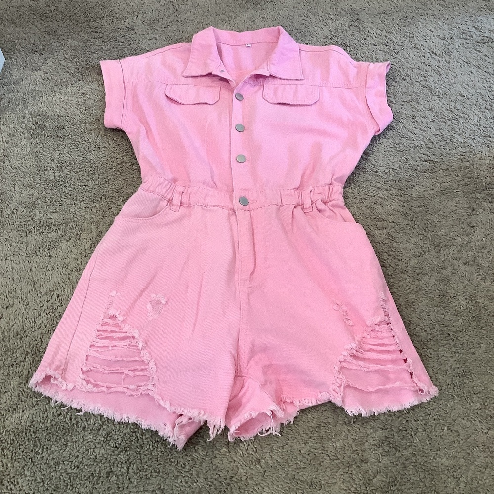 Never Worn Hot Pink Romper